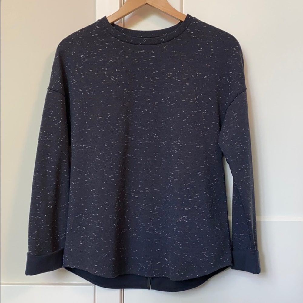 Vince zip back sweatshirt